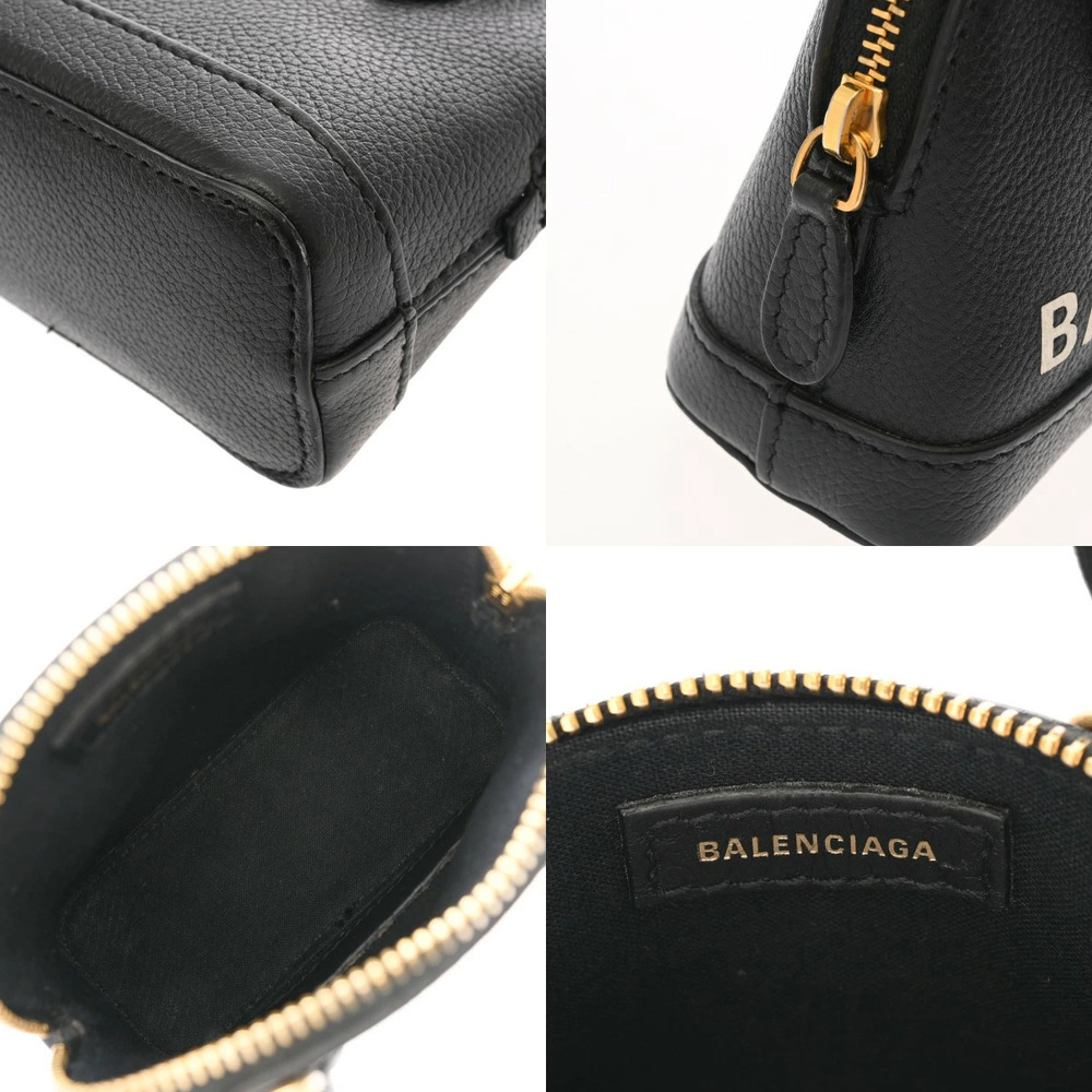 BALENCIAGA Ville Top Handle Black Leather Handbag - Picture 9 of 9